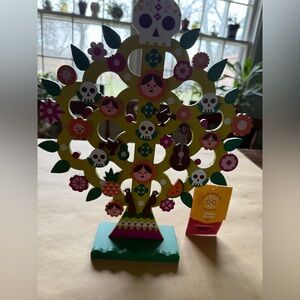 Dia De Muertos Wood Decor